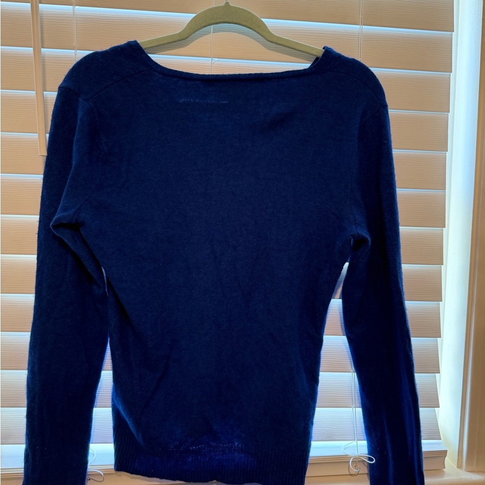 Ralph Lauren V-Neck Cashmere blend Sweater - Sz XL - Picture 4 of 4